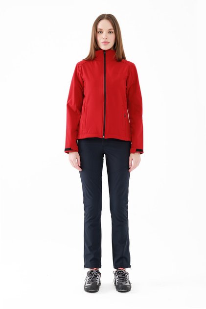 Splint Kadın Softshell Mont Bordo
