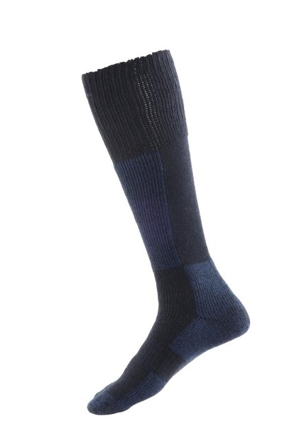 Ski Socks Navy Blue/Blue