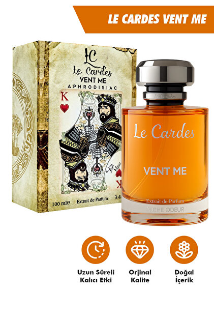 Le Cardes Aphrodisiac Etkili Kalıcı Favori Erkek Parfüm Vent Me