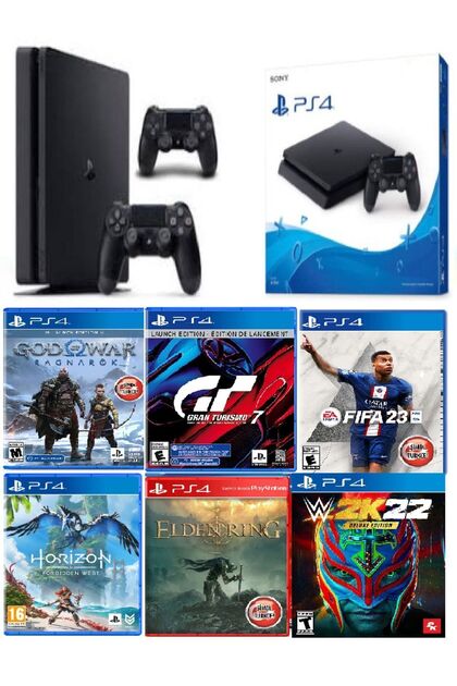 F5Bilgisayar Ps4 Slim 1tb + 2 Kol + 15 Dijital Oyun + 9.0 Kırık