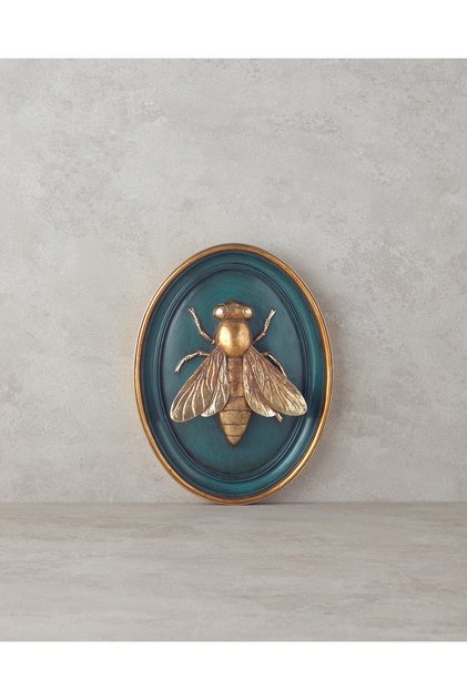 Fly Polyresin Duvar Aksesuarı Yağ Yeşili