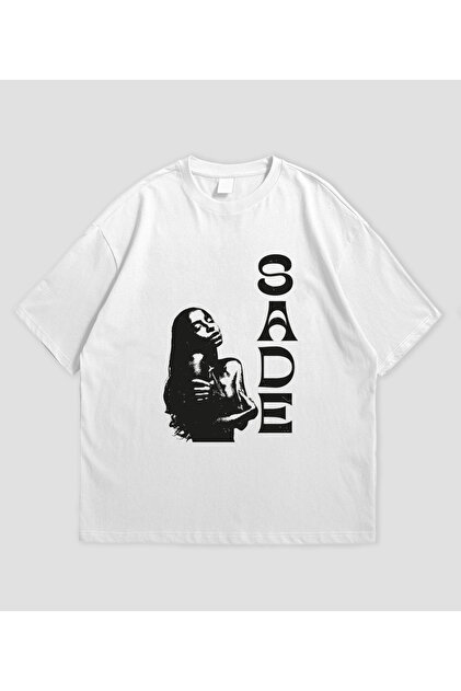 SVART WEAR Sade Adu Tasarımlı Unisex Oversize T-shirt - Fiyatı