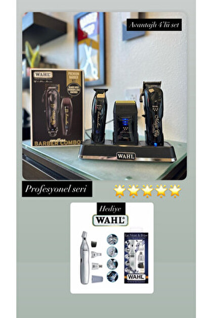 Wahl 08148-0716 Magic Clip Gold Şarjlı Saç Sakal Kesme Makinesi