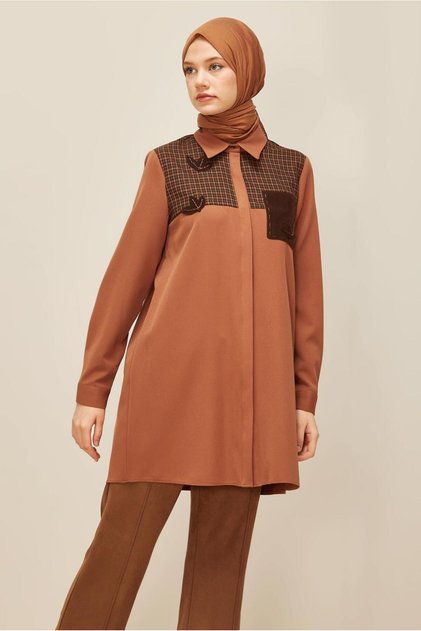Shirt Collar Tunic 45941