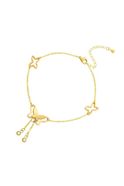 Bratara de picior Alexis ALX87993BP placata cu aur 18K