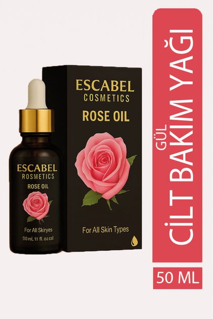 Gül Yağı Cilt Bakım Yağı 50 ML