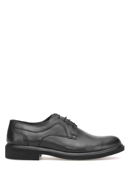 Elit Slbgv02 Men's Genuine Leather Classic Shoes Black