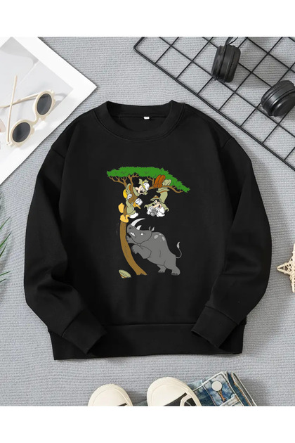 Mickey Mouse Printed Long Sleeve T-Shirt for Boys
