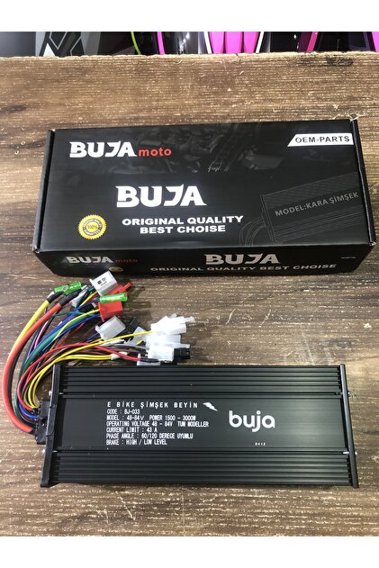 EBIKE KARA ŞİMŞEK AKILLI BEYİN 43 AMPER 1500-3000W 60/120 DERECE 48V84V BEYİN
