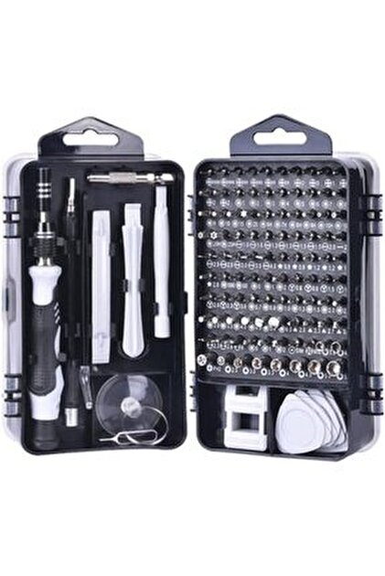 busstier 115 Parça Manyetik Tornavida Seti – Profesyonel Onarım