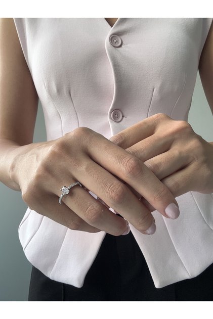 Oval Cut Solitaire Ring