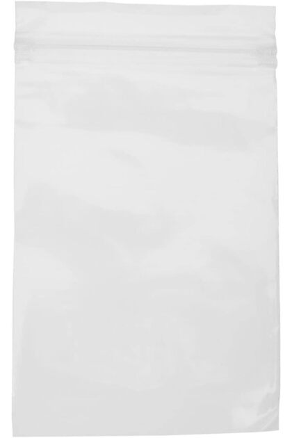 Zipper Lock Bags 10cm x 15cm, 100 Pieces