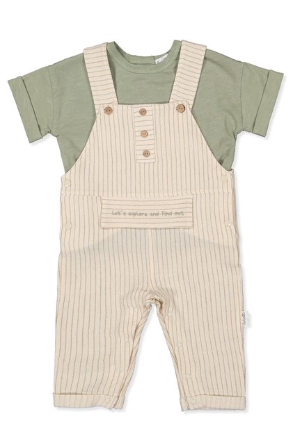 Muslin Salopet 2-Piece Set (My Galaxy) Beige