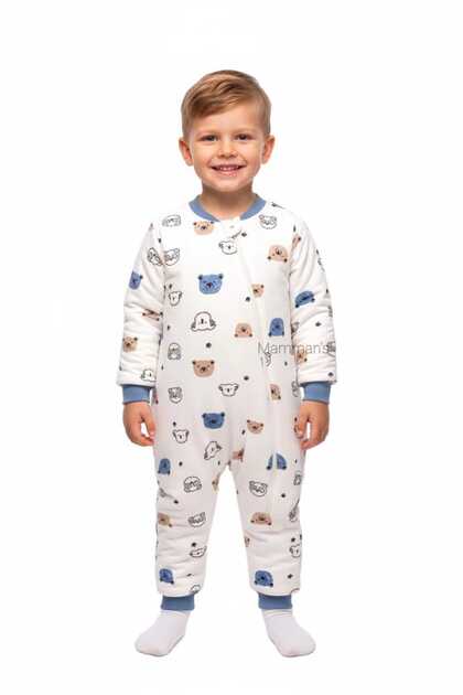2 Tog, Thick Winter Patterned, Baby Kids Sleeping Bag, Organic Cotton Surface for Girls and Boys