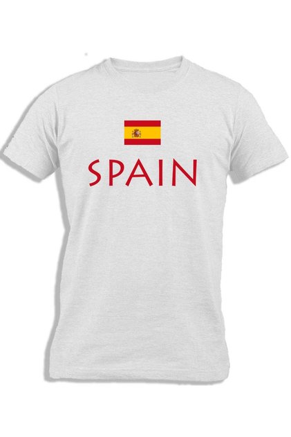 SPAIN WITH FLAG