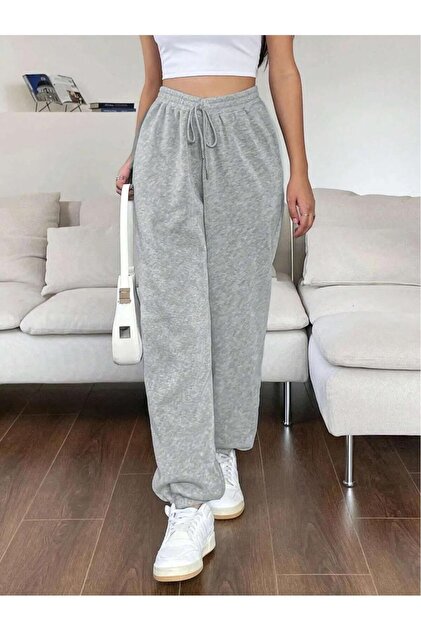 Women's Elastic-Cuffed Sweatpants