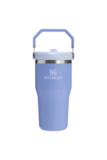 Iceflow™ Flip Straw Tumbler Pipetli Termos | 0.60 L Eflatun