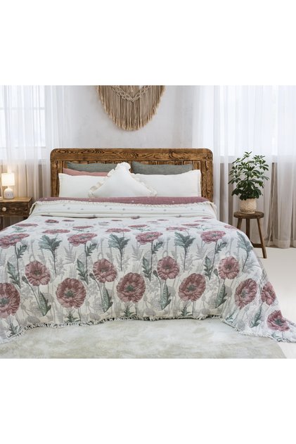GELİNCİK DESEN 7 KAT MÜSLİN YORGAN 240*260