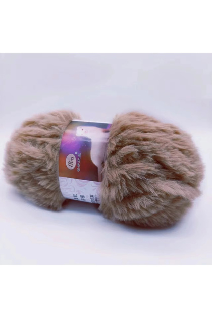 22 Skeins Faux Fur Yarn Soft Fluffy for Crocheting Fur Mink Hat Hand Woven Scarf DIY Fur Thread Long