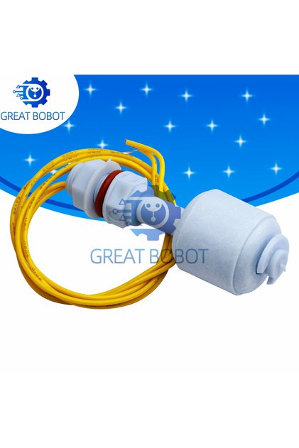 BS 1pcs 52mm PP Liquid Water Level Sensor Horizontal Float Switch Down