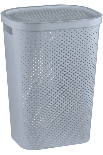 Cos depozitare rufe 60L, Infinity, gri