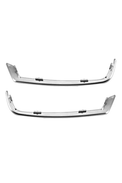 Set de 2 ornamente decorative pentru difuzor/tweeter pentru BMW Seria 5 F10 F11, argintii