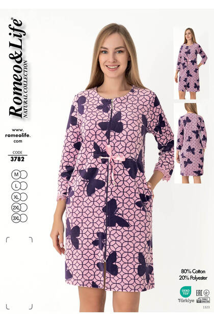 Rochie de iarnă din catifea de bumbac pentru femei 3782