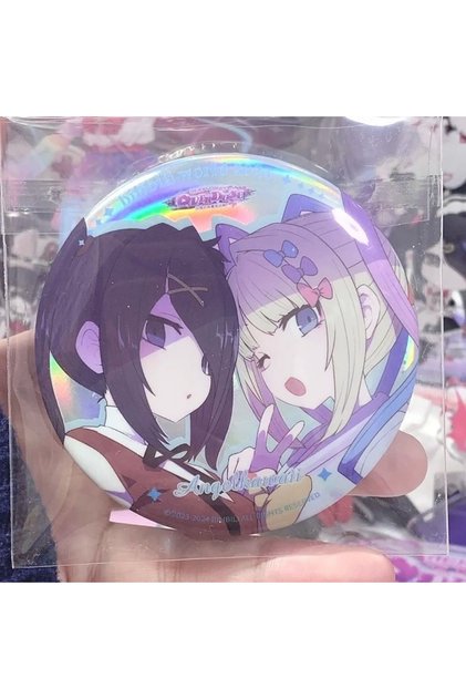 01 Game NEEDY GIRL OVERDOSE Rain Ame KAnge Cosplay Cartoon Lapel Pins Manga Brooches for Women Jewel