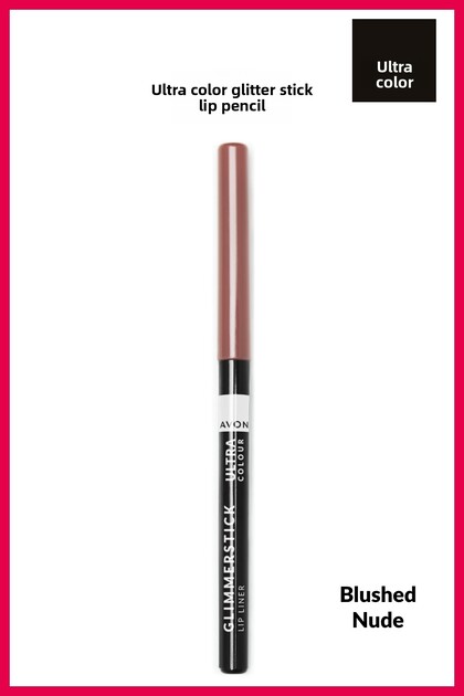Ultra Color Glimmerstick Lip Liner - Blushed Nude