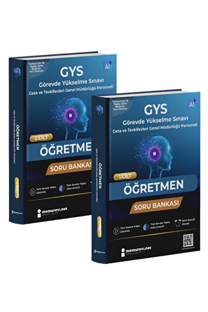 Memurevi Yayınları CTE Öğretmen 2026 Yapay Zekalı Akıllı Soru