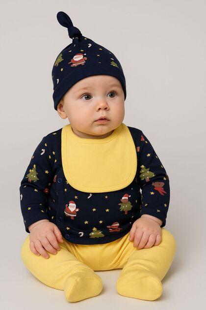 5-Piece Hospital Outfit with Yellow Pants