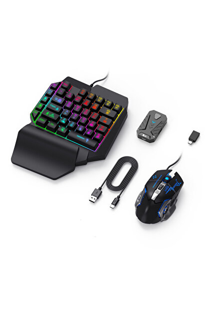 cosmostech 7 in 1 PS4 - PS3 - XBOX - N. Switch Uyumlu Klavye ve