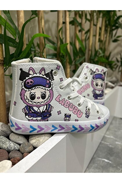 鹿 Shika×TOKYOGUNS CICAGO A2 ED5 スニーカーヘッズ Scarpe Magiche Vak.ko Labubu Kız Çocuk Ayakkabısı (31-35 numara