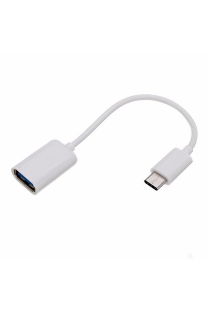 Tc315 Macbook Telefon Tablet Uyumlu Usb 3.0 To Type-c Otg Beyaz