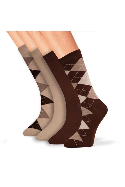 Men's 4 Pairs Bamboo Socks – Business & Daily Use, Breathable