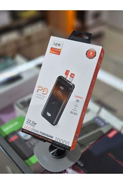 link05 Linktech LC13 Strong Dijital Ekranlı 22.5W 10.000 Mah Hızlı