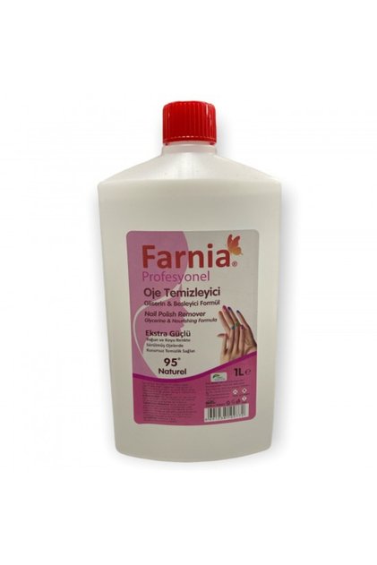 Farnia Nail Polish Remover Acetone Natural 1000 ml
