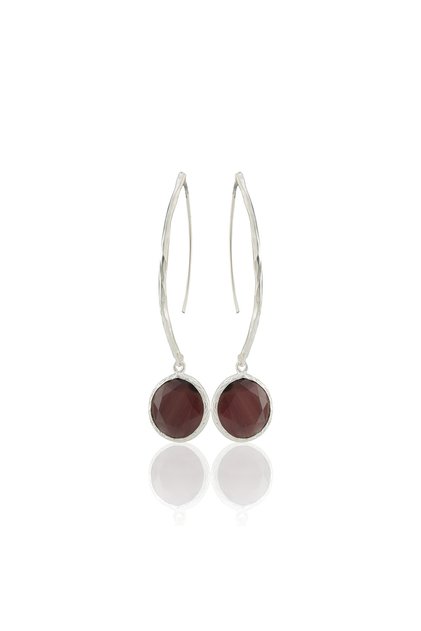 Kadir Jewellery Gümüş Kaplama Vintage Küpe -El İşçiliği Ve Hipoalerjenik Küpe