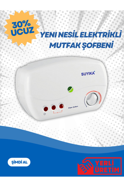 || Mutfak üstü Elektrikli şofben 7500W 2011 avrupa altın kalite ödüllü