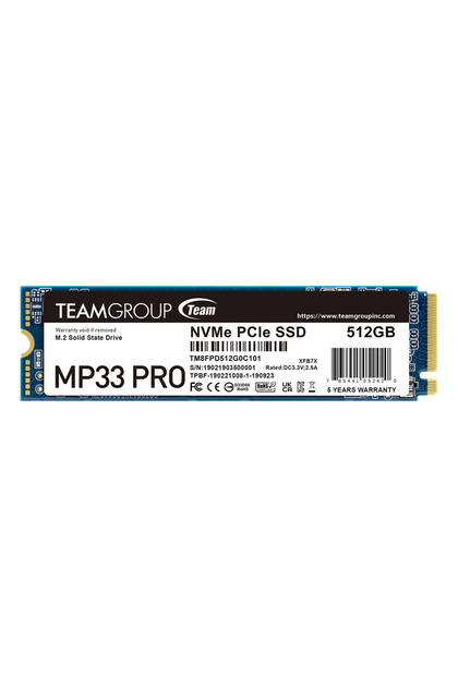 Genel Markalar Team MP33 Pro 512GB 3500/3000MB/s NVMe PCIe Gen3x4