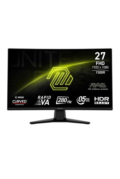 MSI MAG 274CXF 27″ 280Hz 0.5ms AdaptiveSync FHD Gaming (Oyuncu