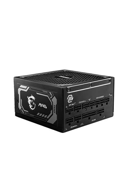 MSI Mag A1000gl Pcıe5 1000w 80 Gold Full Modüler Power Supply
