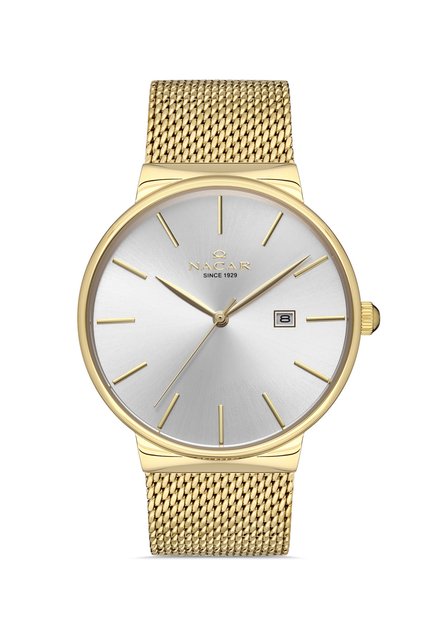 Gold Men's Wristwatch Nc34- 290431 -Dscm