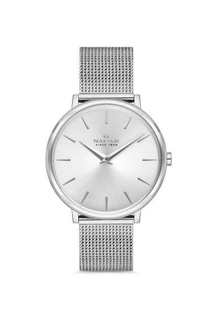 Silver Women's Wristwatch Nc18-3914B795-Assm