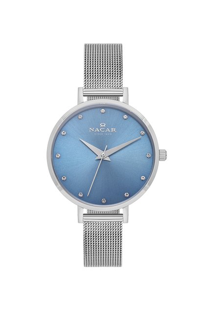 Sapphire Glass Silver Women's Wristwatch Nc17- 3920718 -Alms