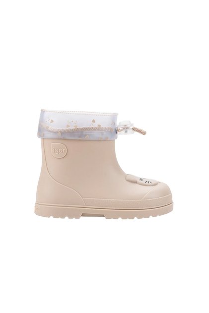 Mendi Gato Unisex Children's Beige Boots Unisex Children's Boots W10322