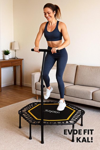 Tutamaçlı Fitness Trambolini Jumping Trambolin 115 cm (45 İnç)