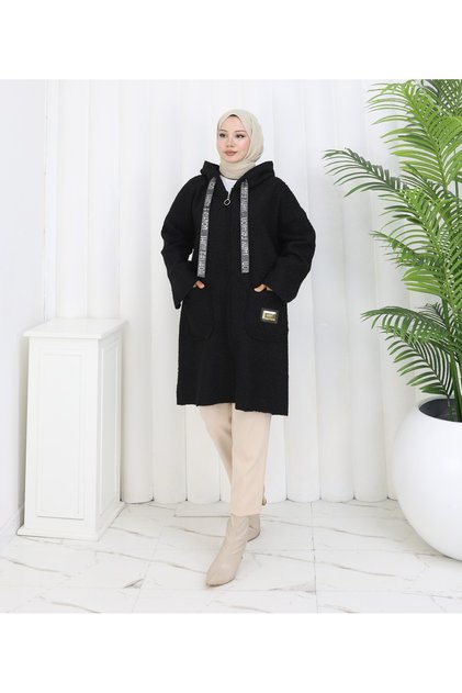 GİY ÇIK KAP ARMA DETAYLI İPİ YAZILI TREND MODEL