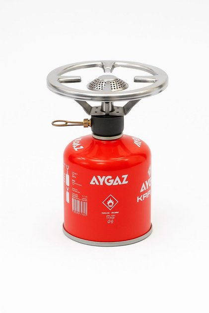 Küçük Boy Kamp ocağı +230 Gr Aygaz marka Kartuş Tüpü