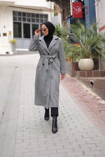 Zühre Kuşaklı Balık Sırtı Kaşe - 7001